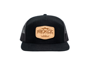 FIERCE MTN LEATHER PATCH HAT